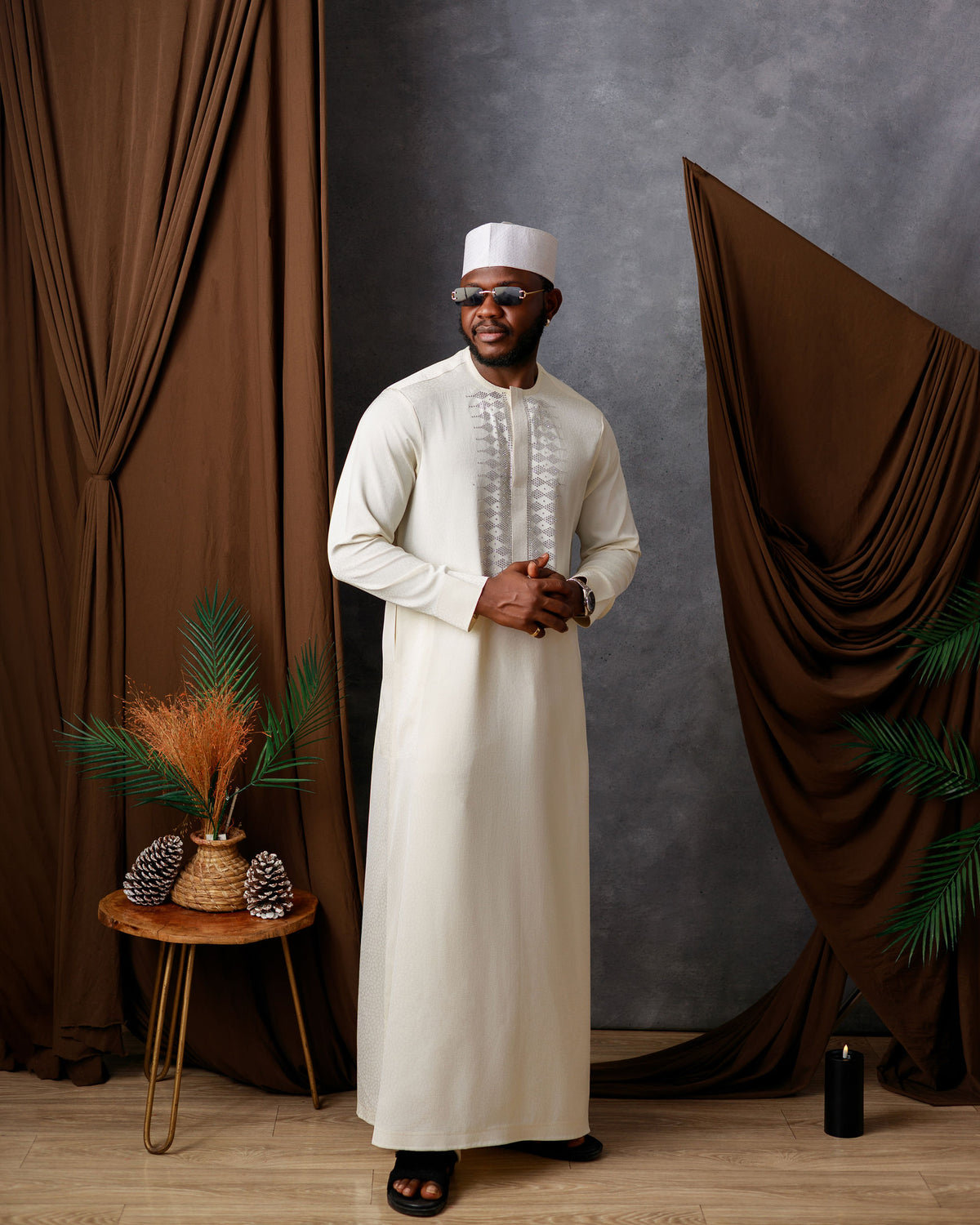 Royal Jalabia for Men | Off White