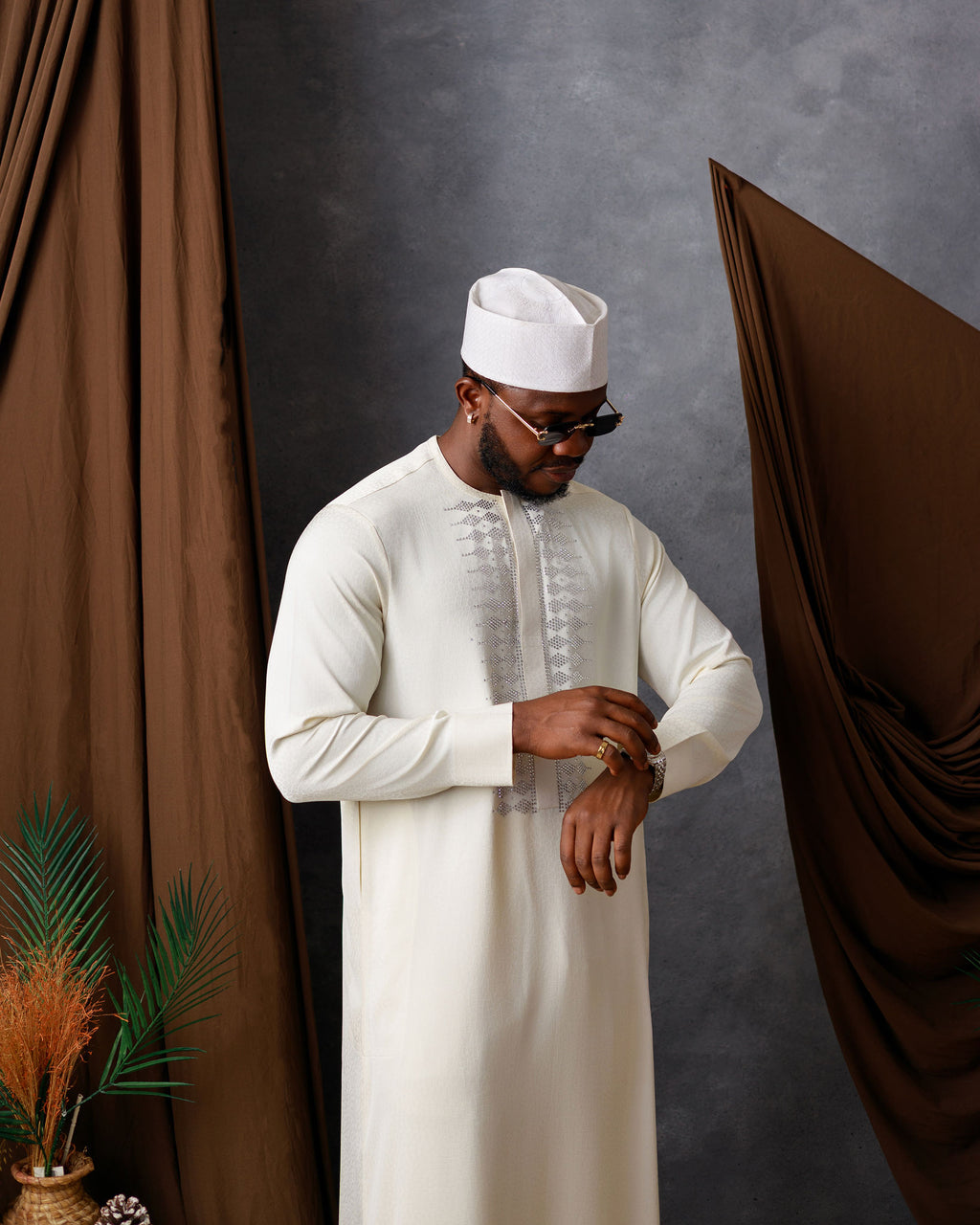 Royal Jalabia for Men | Off White