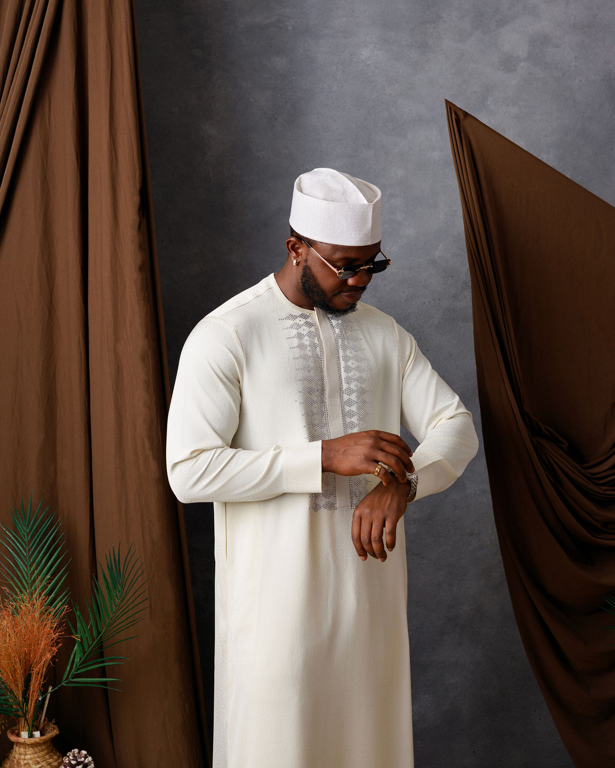 Royal Jalabia for Men | Off White