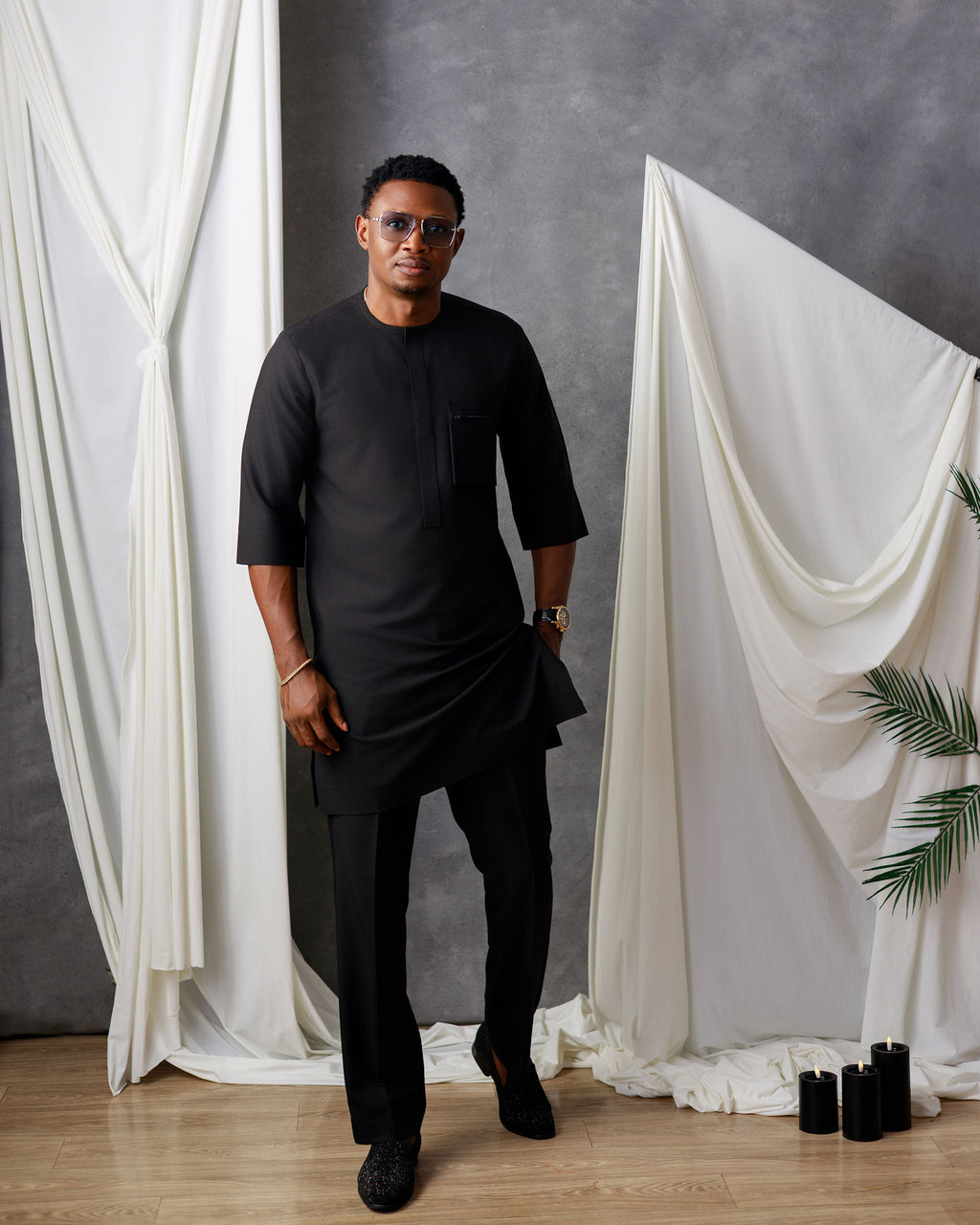 Classic Two Piece Native Set | Black