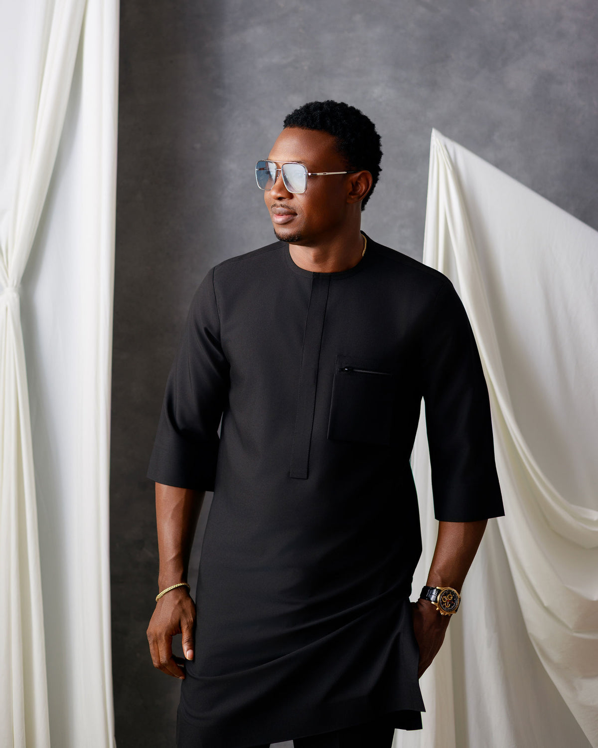Classic Two Piece Native Set | Black