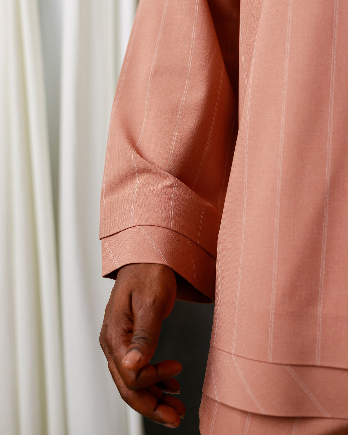 Easy Two Piece Native Set | Peach