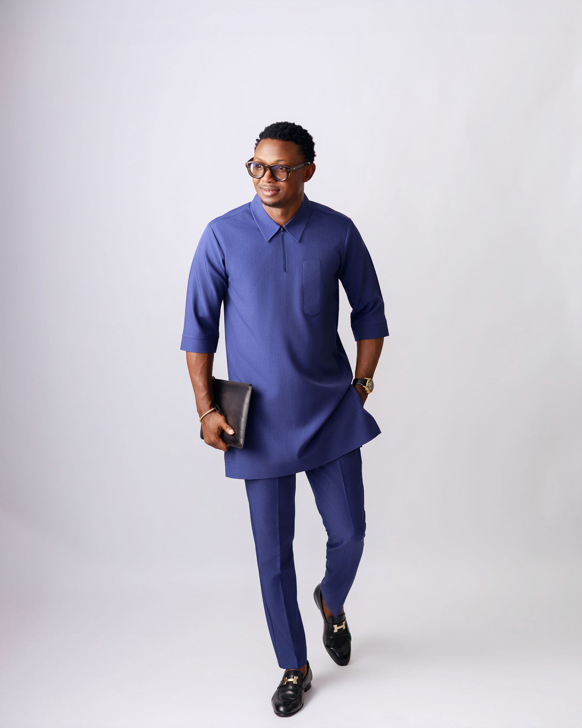 Monaco Two Piece Native Set | Blue