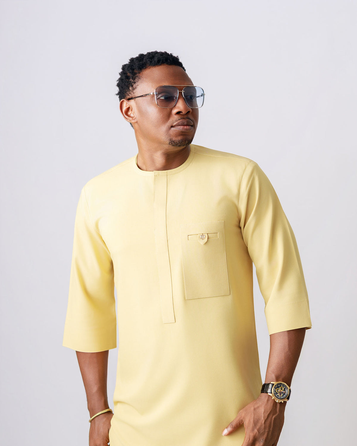 Luna Two Piece Native Set | Yellow