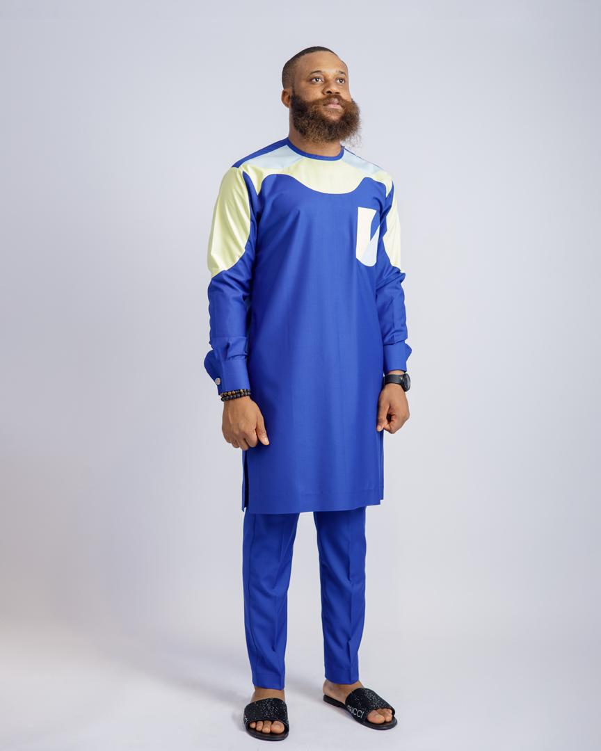Soho Two Piece Native Set | Blue